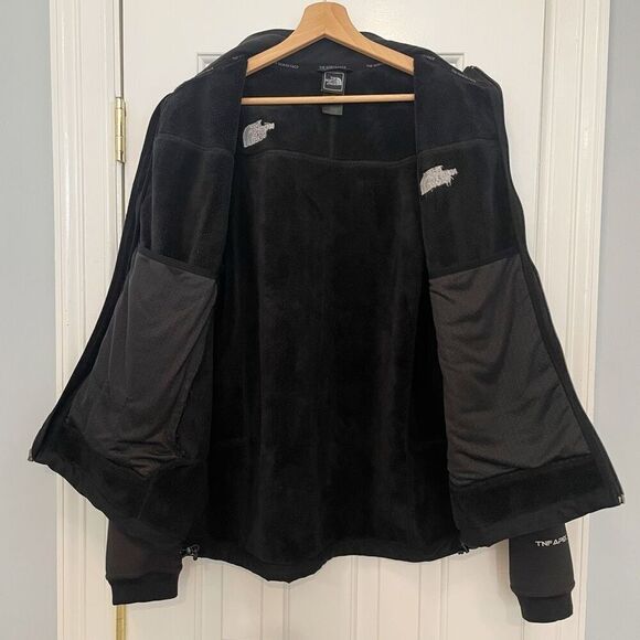 The North Face Men’s Size Large TNF APEX Jacket Black Windwall - Picture 3 of 7